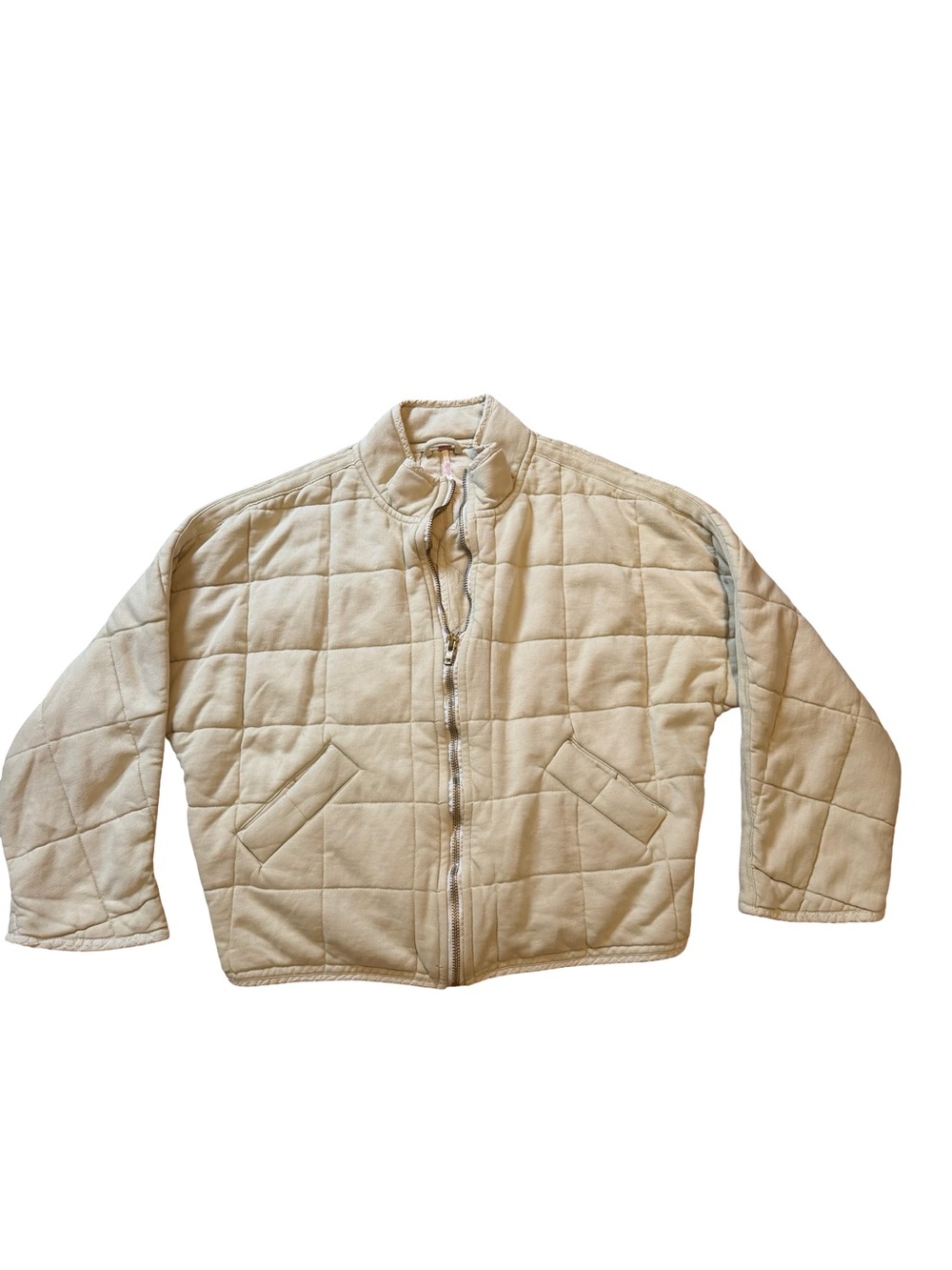 Free People Dolman Quilted Knit Jacket
